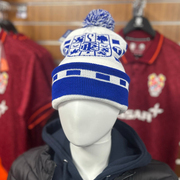 Official Tranmere Rovers Jacquard Bobble Hat