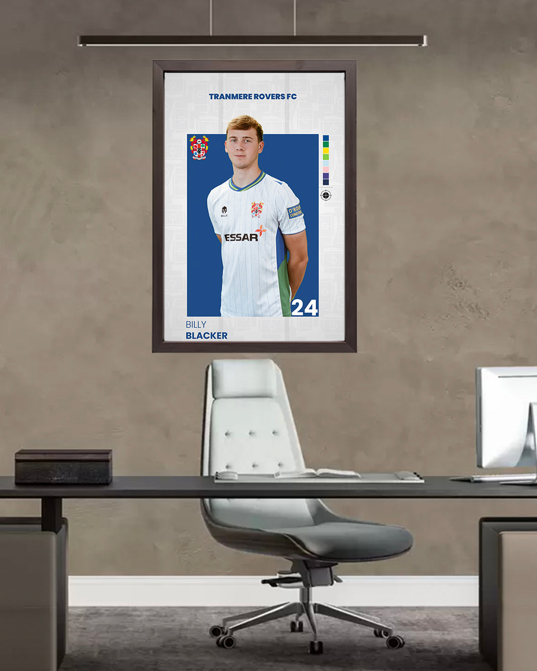 Billy Blacker | A3 Framed Print| 2025/26