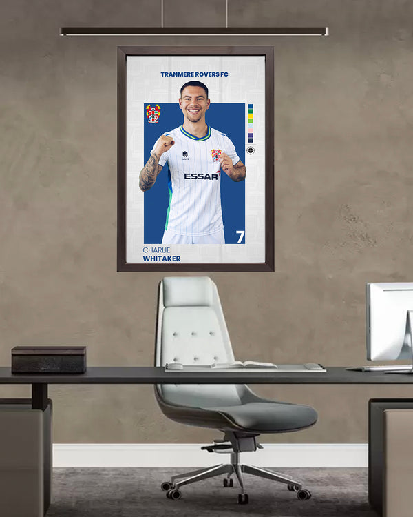Charlie Whitaker | A3 Framed Print| 2025/26