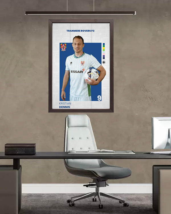 Kristian Dennis | A3 Framed Print| 2025/26