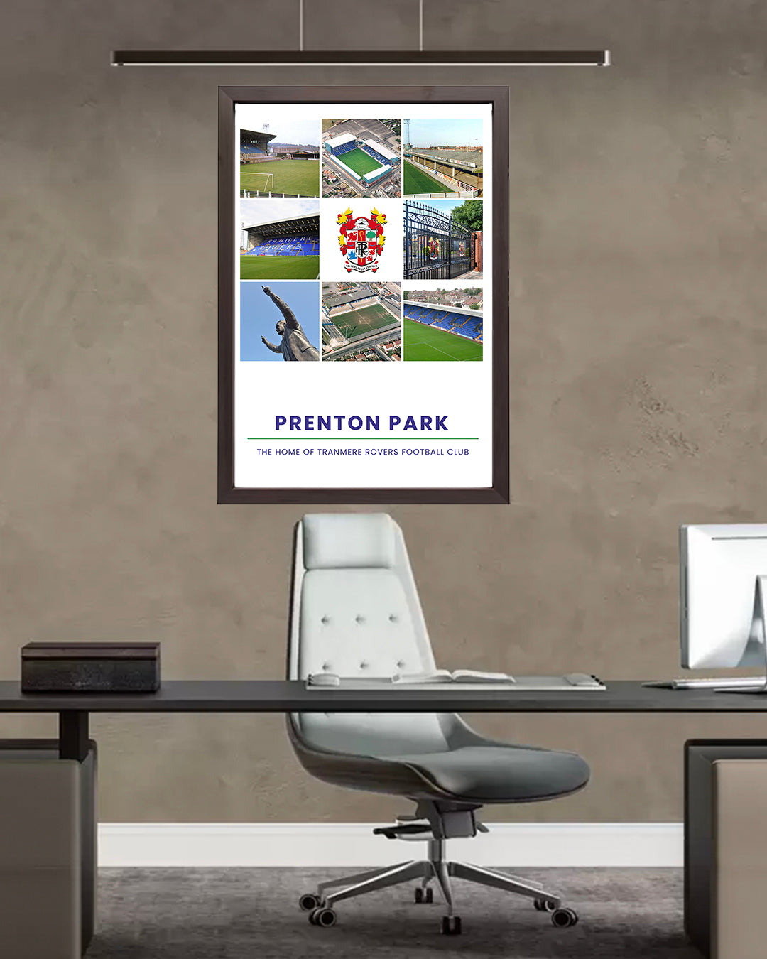 Prenton Park Multiview | A3 Framed Print