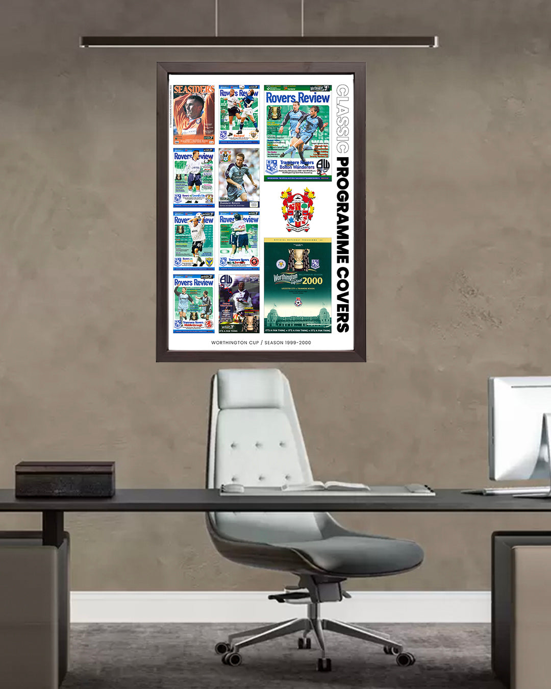 Iconic Programmes | A3 Framed Print