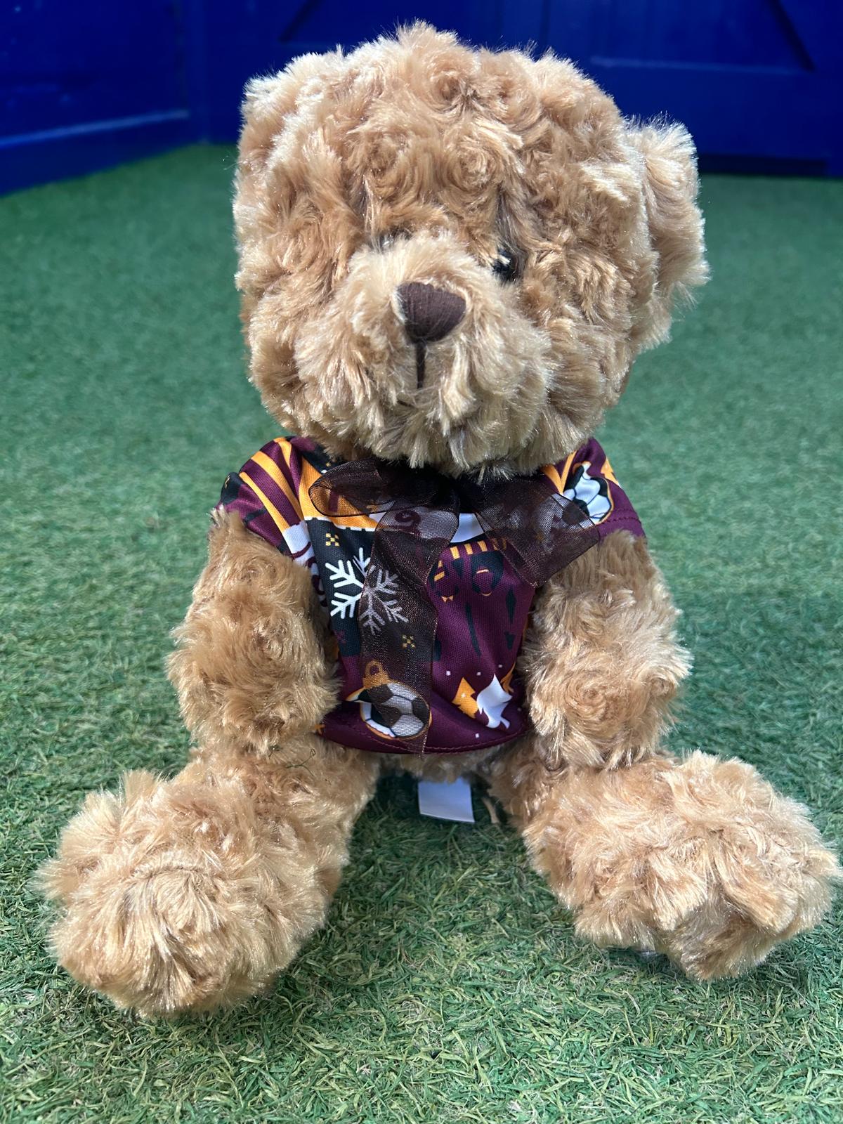 Curley Bear Plush Xmas edition