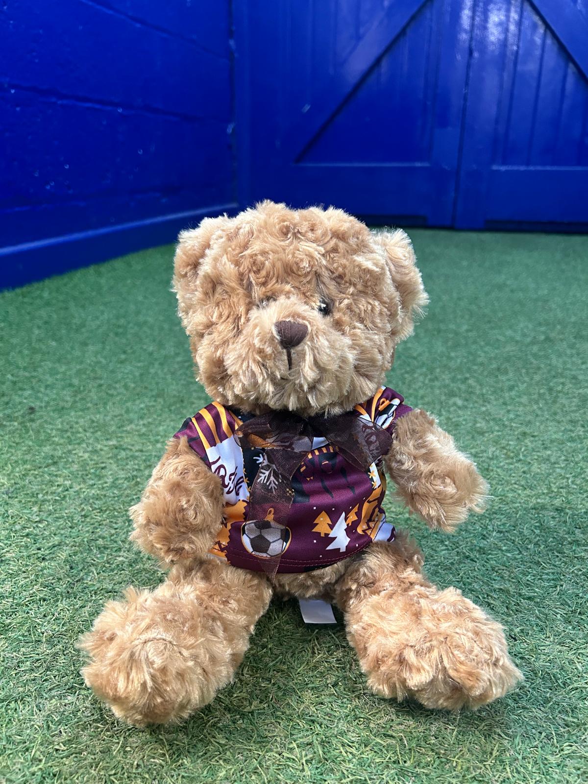 Curley Bear Plush Xmas edition