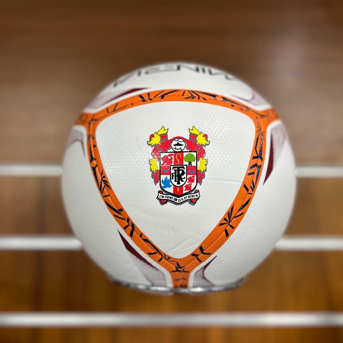 Orange Shooter Football Size 4