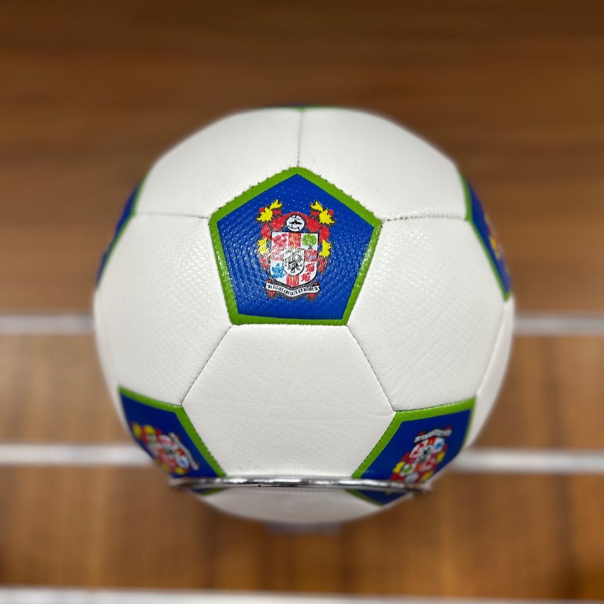 Official Minerva x Tranmere Rovers Football size 4 (Blue/Green)