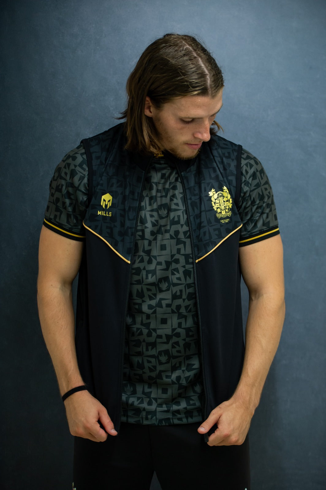 Adult | Limited Edition Gilet | Black and Gold | 2024/25