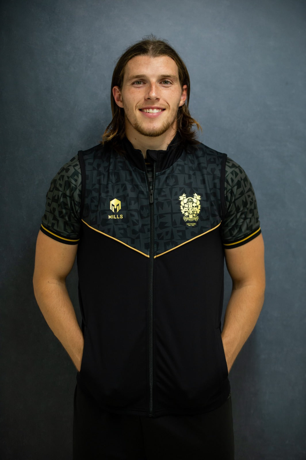 Adult | Limited Edition Gilet | Black and Gold | 2024/25