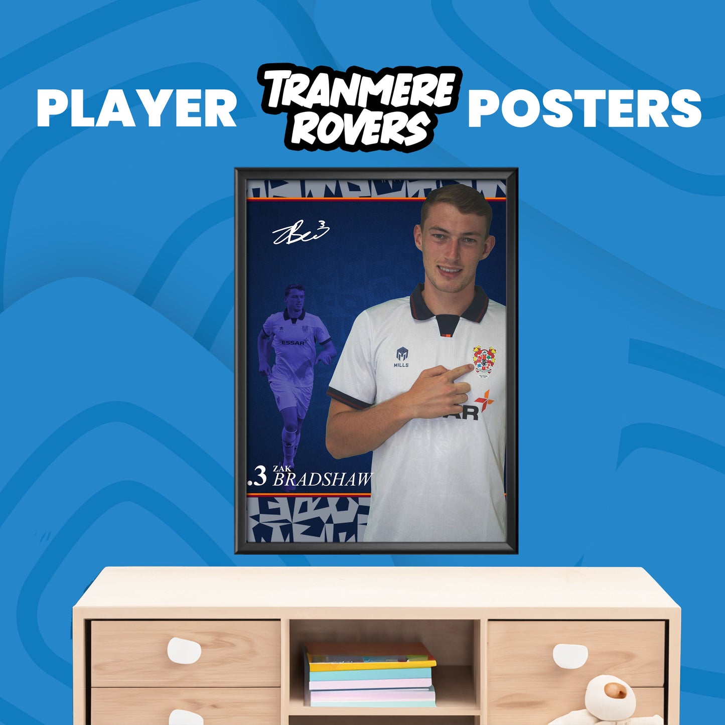2024/25 A3 Player Frame - Zak Bradshaw