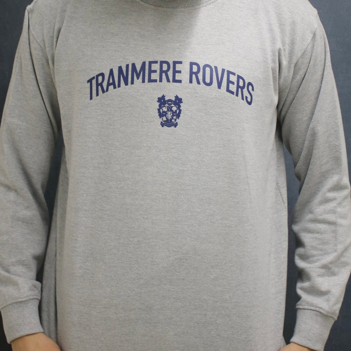 Ascot Curve Sweatshirt | Grey