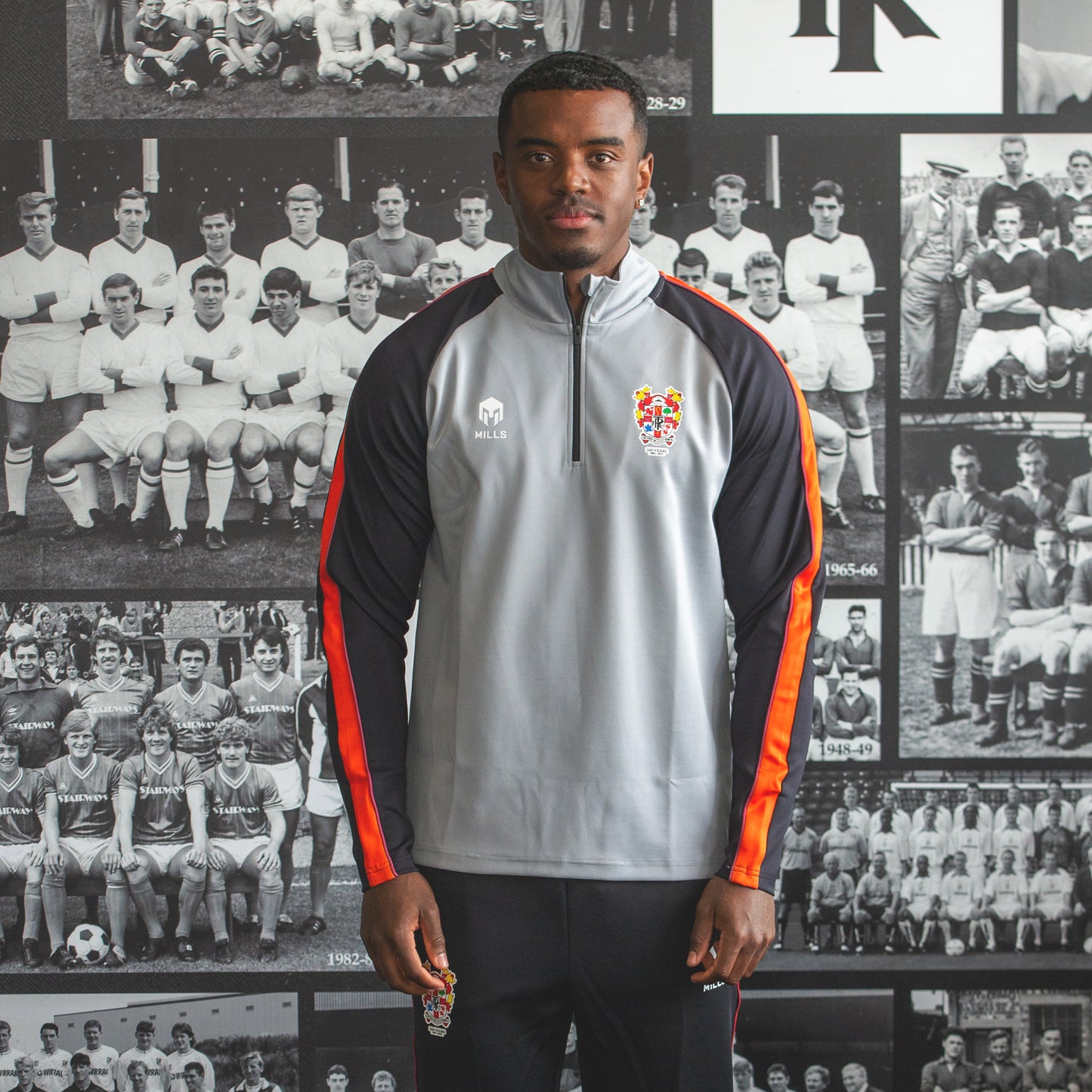 Junior | Quarter Zip | Grey | 2024/25