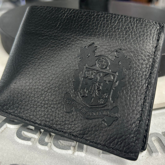 Leather Crest Wallet