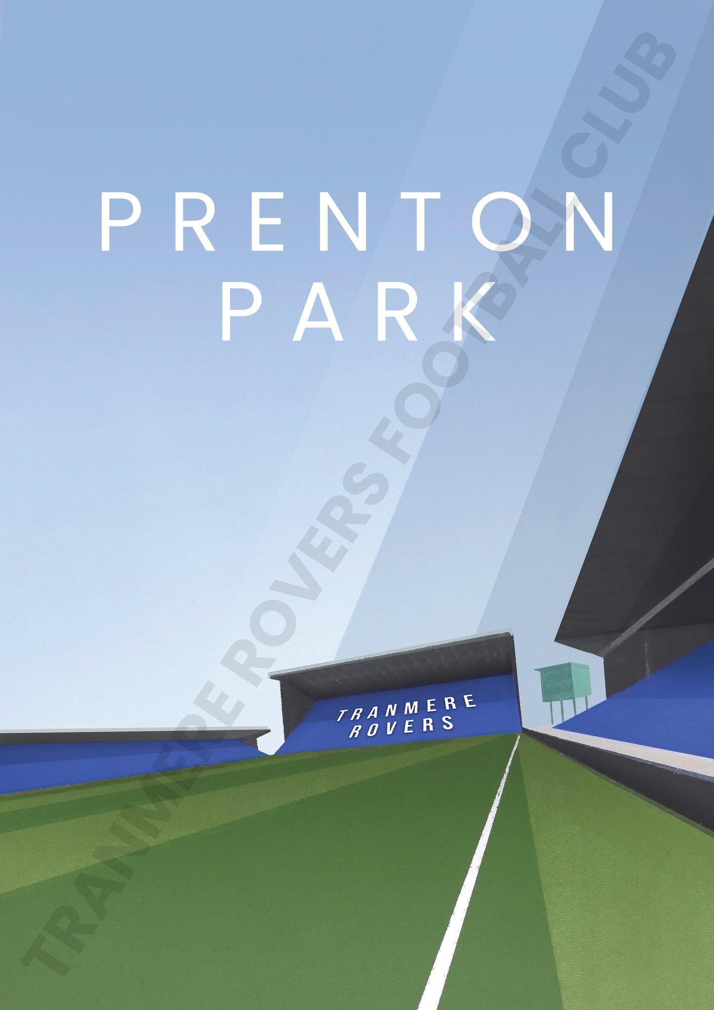 Prenton Park | Saunders Abstract A3 Framed Print