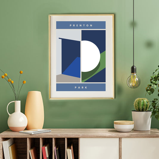 Saunders Abstract A3 Framed Print