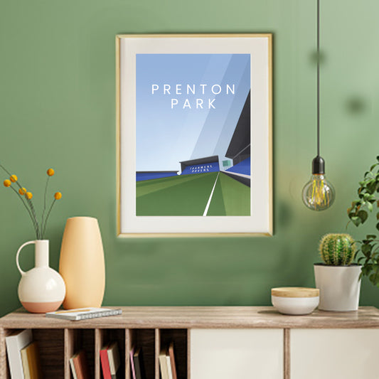 Prenton Park | Saunders Abstract A3 Framed Print