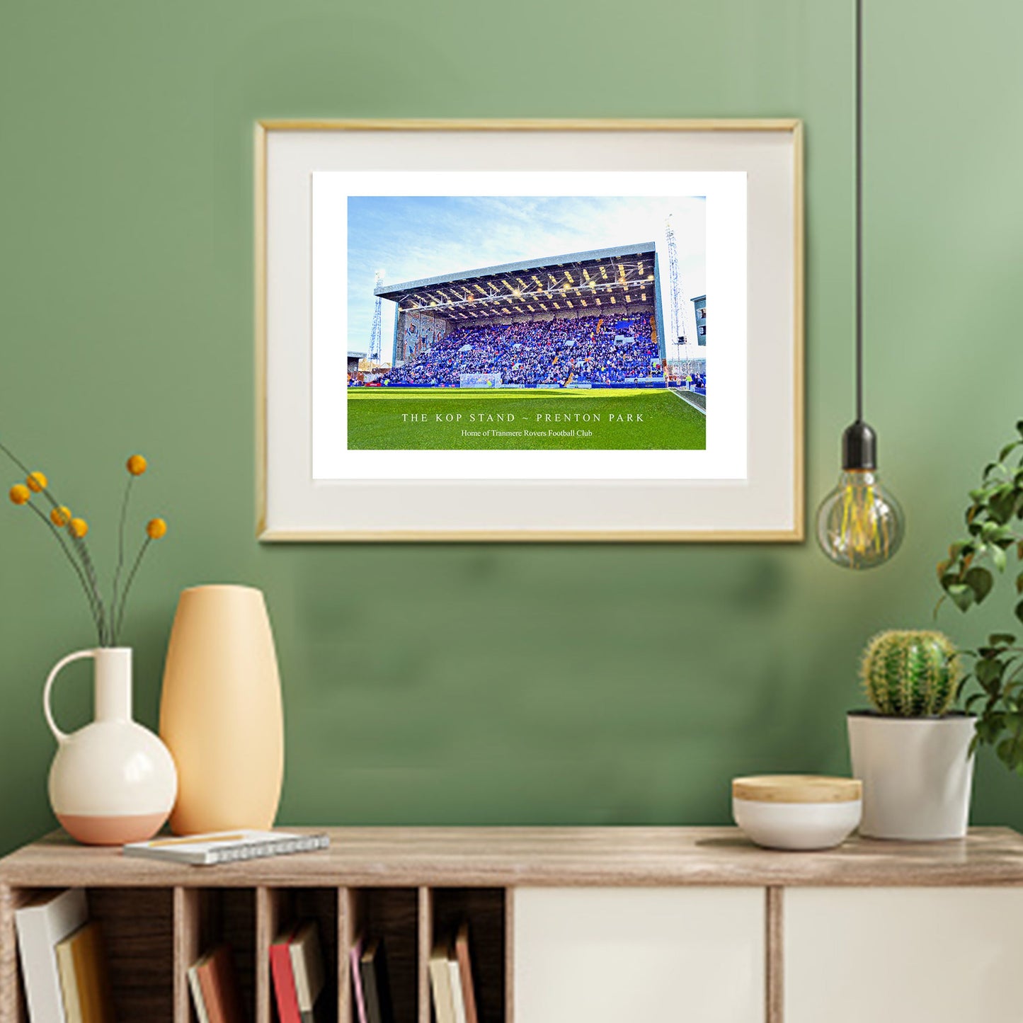 Watercolour Prenton Park A3 Framed Print