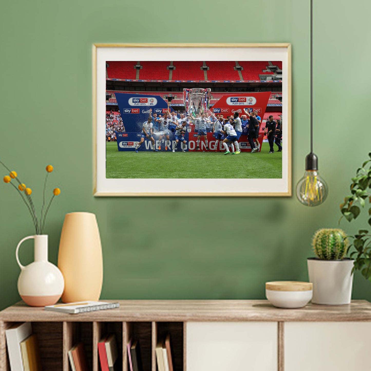 Wembley 2019 A3 Framed Print