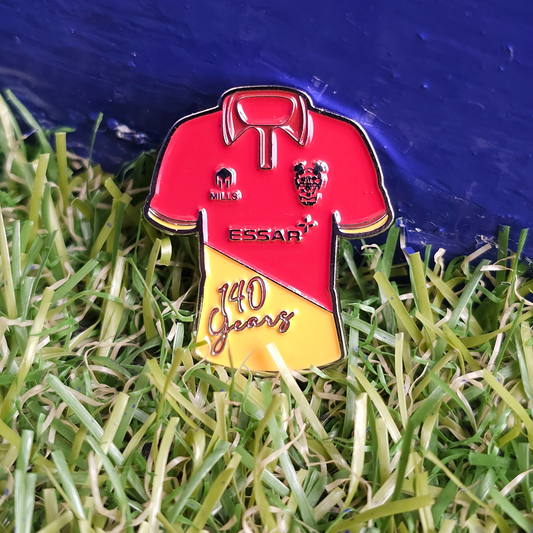 140 Yr Belmont Shirt Pin Badge