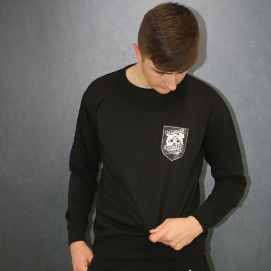 Ascot 1884 Crest Sweater | Black