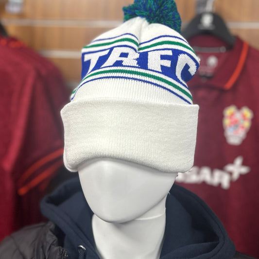 White TRFC Bobble Hat