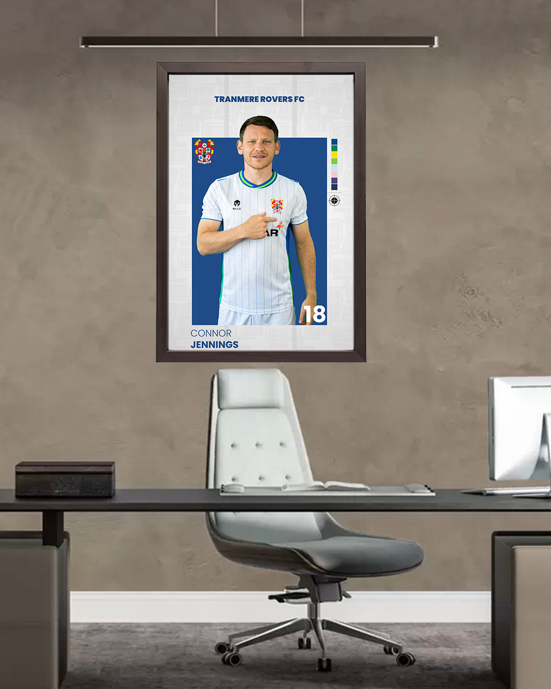 Connor Jennings | A3 Framed Print| 2025/26