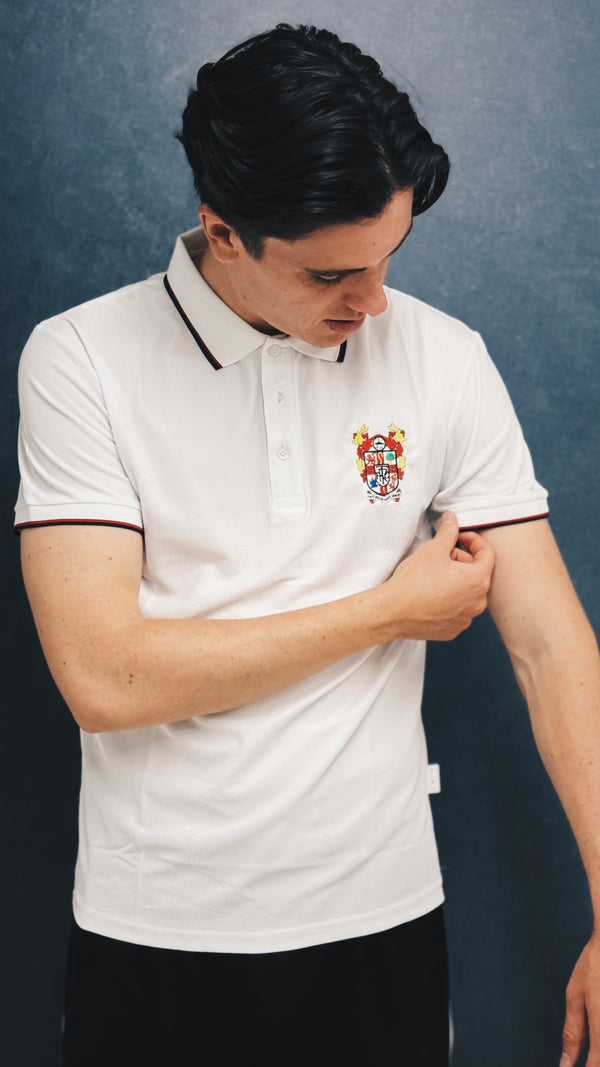 Crest Sport Polo | White | Crest Collection