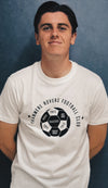 "Dalton T-Shirt – Bold Football Motif | Durable Everyday Style" White