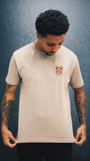 Alamo Waffle T-Shirt – Textured Comfort & Everyday Style Stone