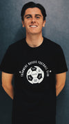 "Dalton T-Shirt – Bold Football Motif | Durable Everyday Style"  Black