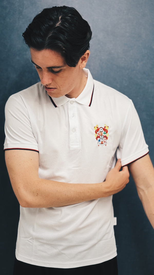 Crest Sport Polo | White | Crest Collection