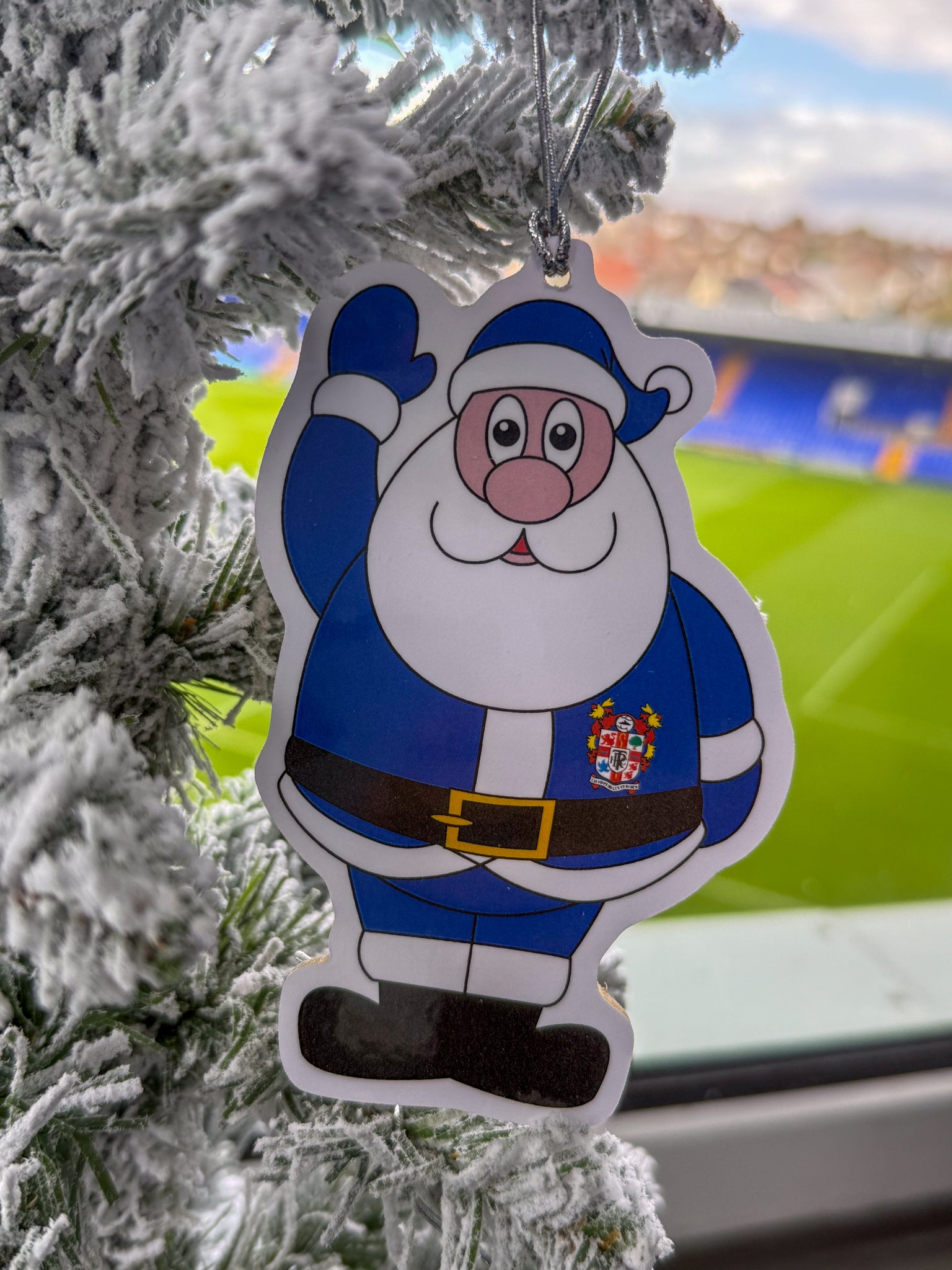 TRFC Santa Decoration