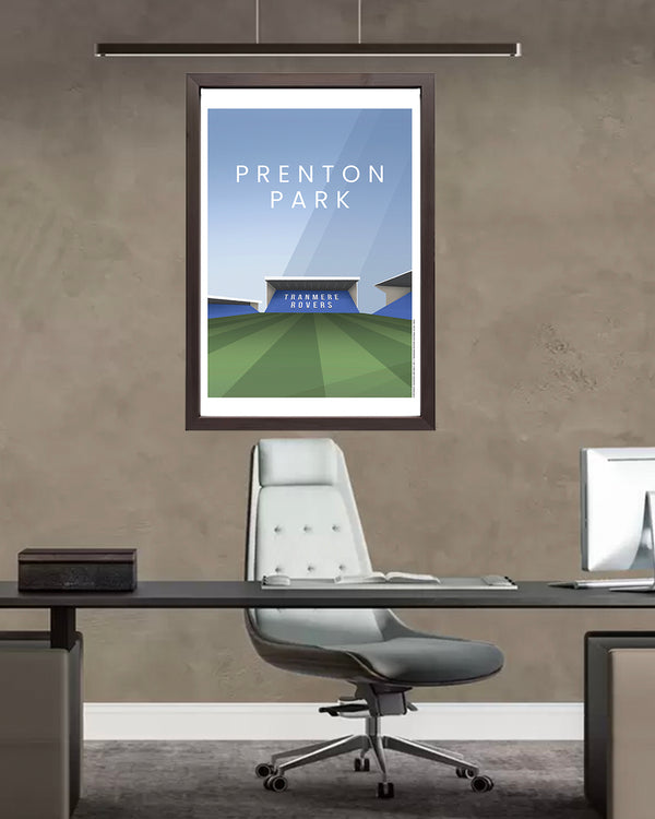 Prenton Park Saunders Abstract | A3 Framed Print