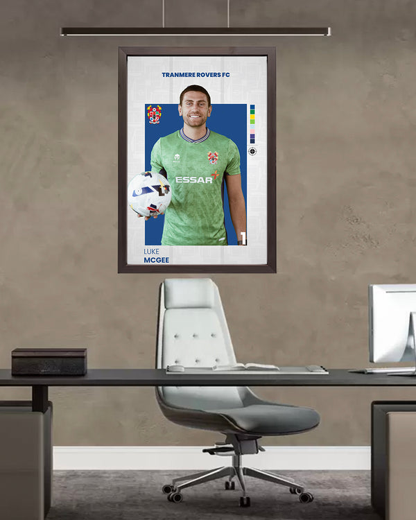 Luke McGee | A3 Framed Print| 2025/26