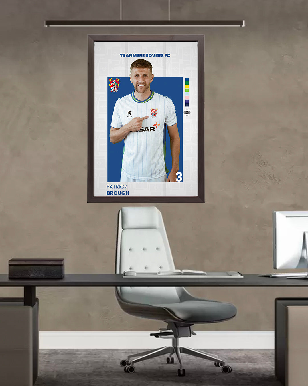 Patrick Brough | A3 Framed Print| 2025/26