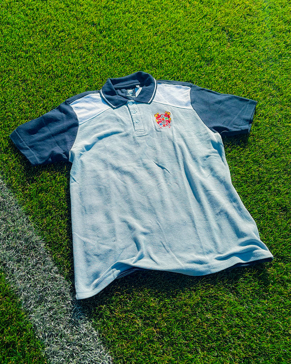 Lazio Polo | Navy, Sky Blue & White