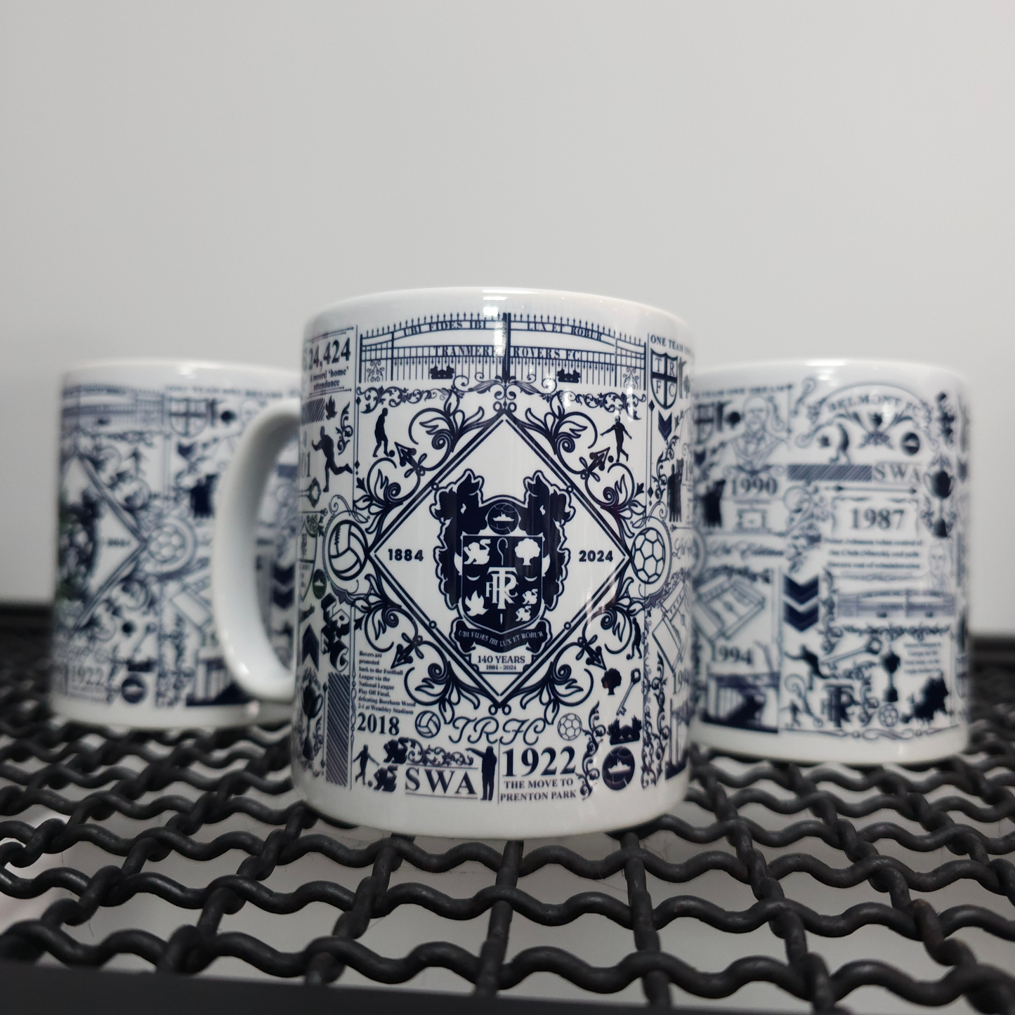 Ltd Edition 140yr Mug White