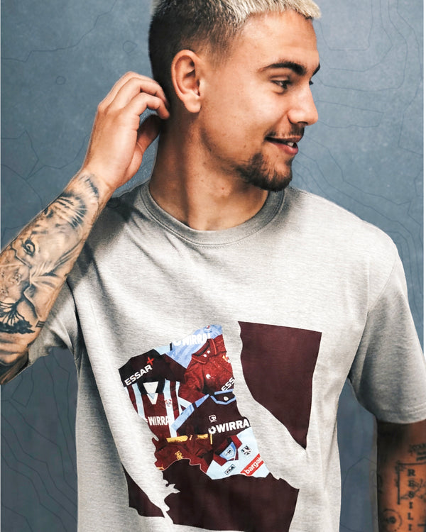 Limited Edition Retro Collage | Grey