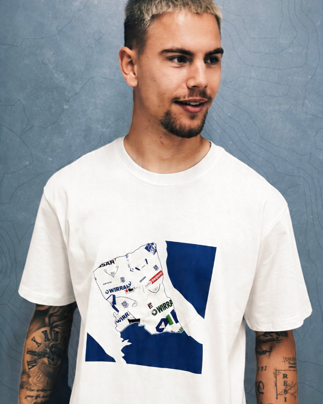 Limited Edition Retro Collage | White
