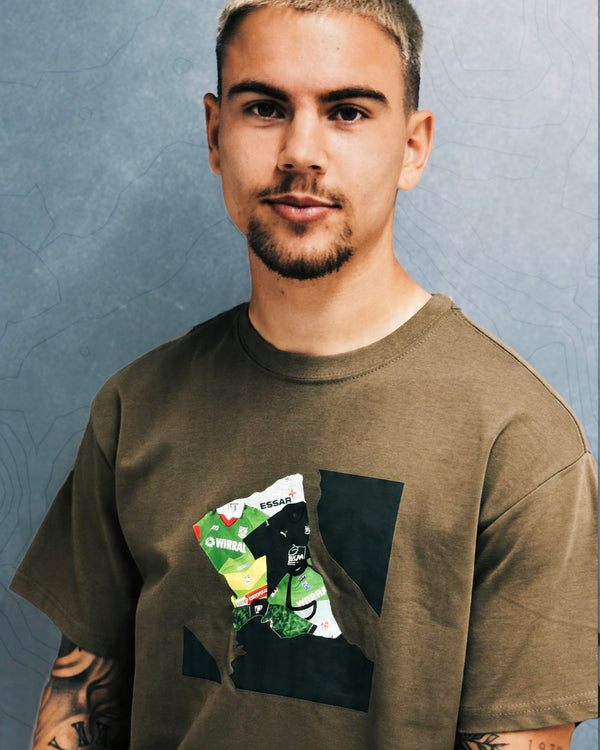 Limited Edition Retro Collage | Khaki