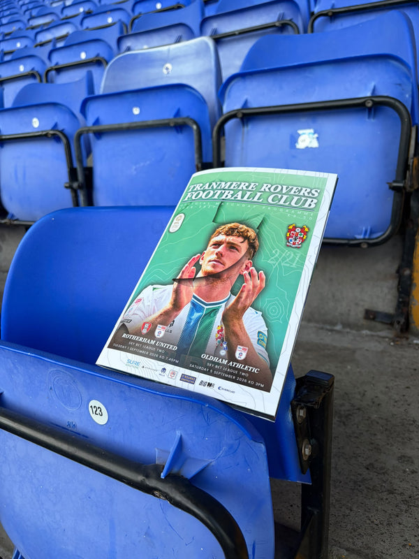 Tranmere Rovers vs Rotherham & Oldham Double Edition Programme (2026/27)