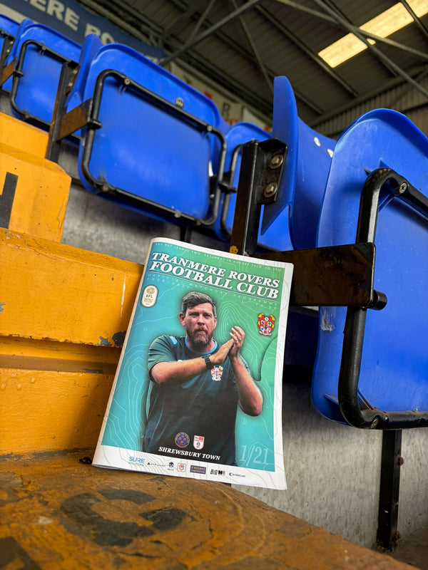 Tranmere Rovers vs Shrewsbury Programme (2026/27)