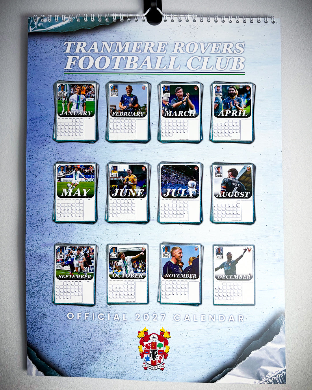 Tranmere Official 2027 Calendar
