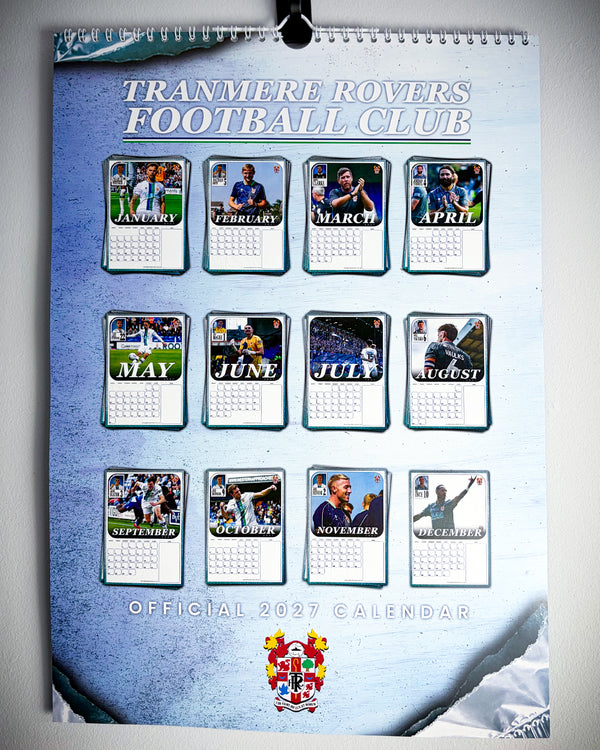 Tranmere Official 2027 Calendar