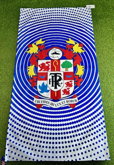 Tranmere Rovers Crest Beach Towel Dots