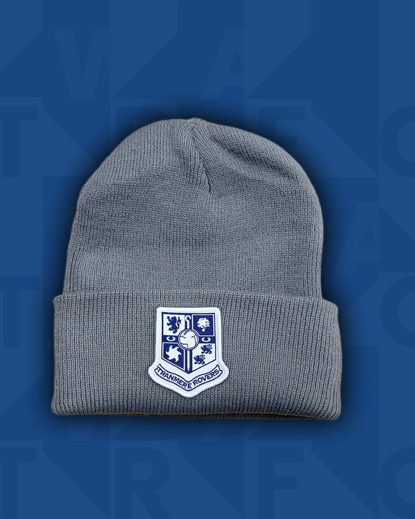 TRFC Shield Crest Beanie | Grey