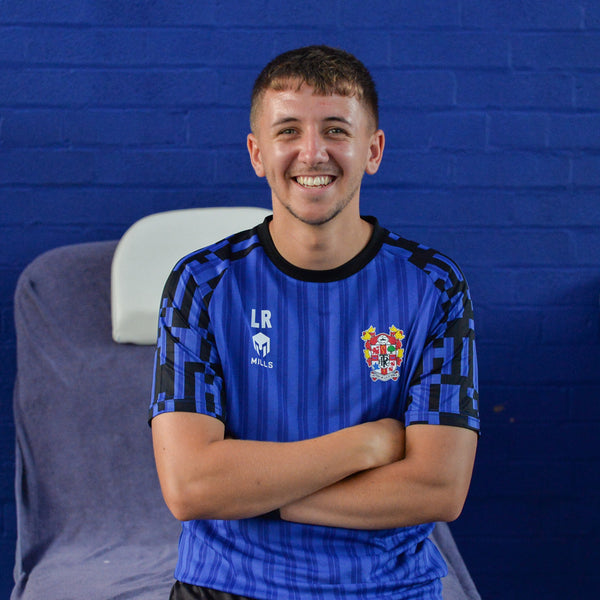 2023/24 Junior Training T-Shirt | Blue and Black