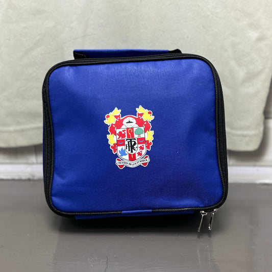 Crest Lunch Bag | Blue