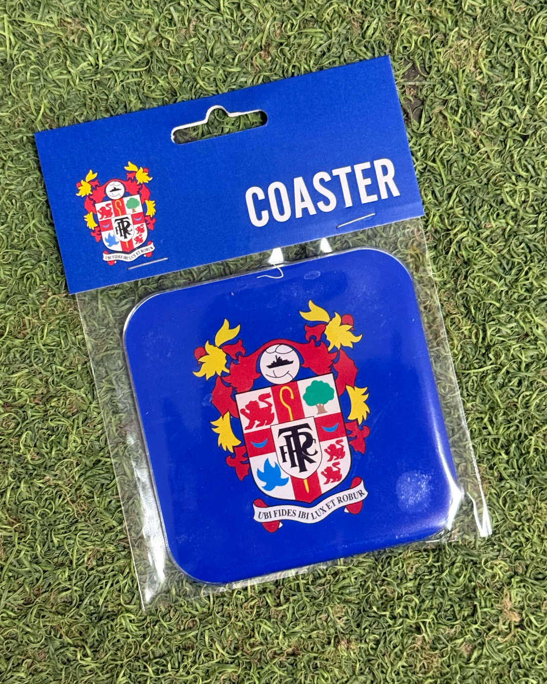 Blue Crest Coaster
