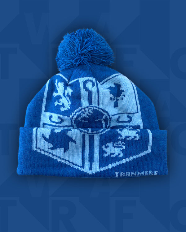 Tranmere Blue Crest Bobble Hat