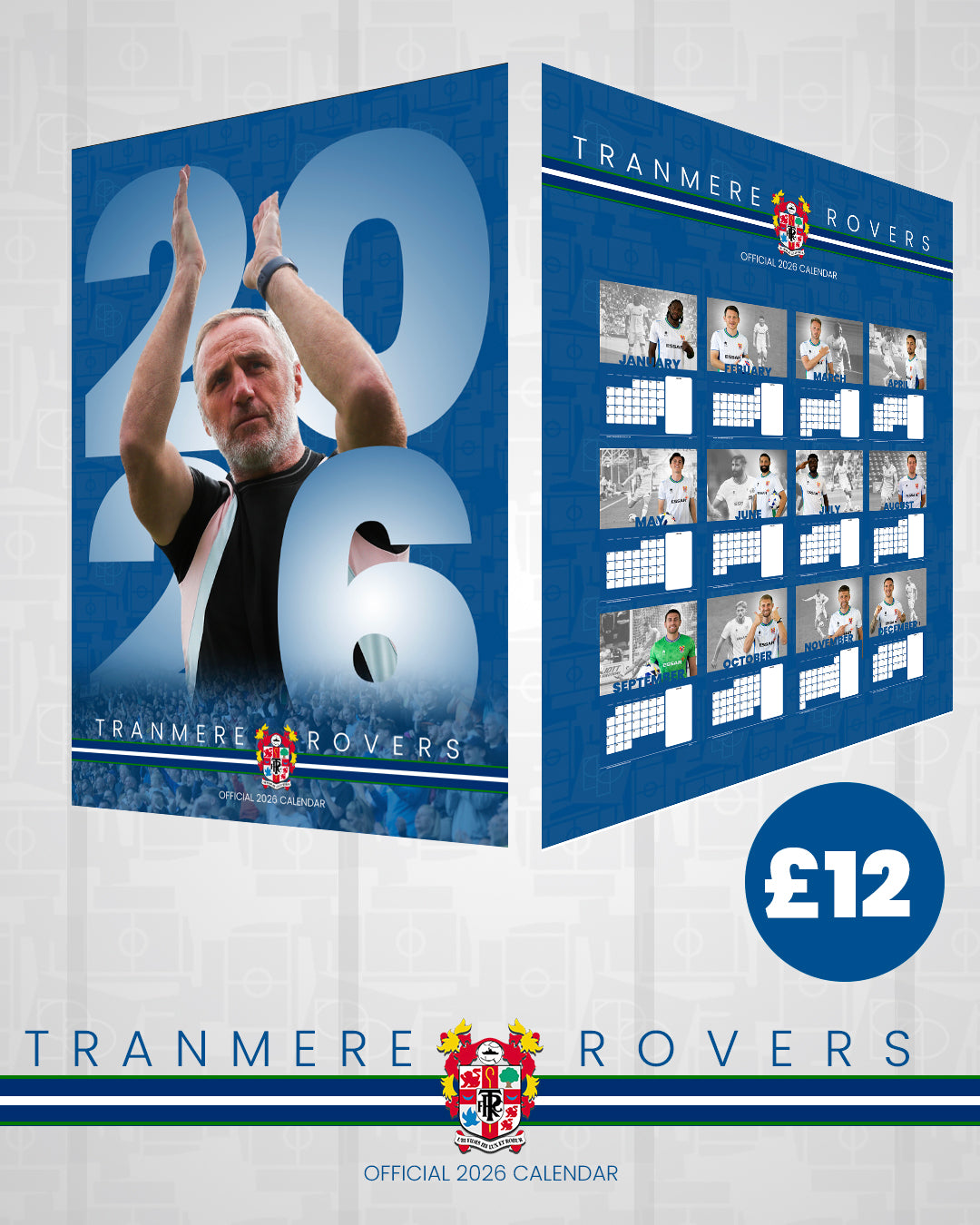 Tranmere Official 2026 Calendar